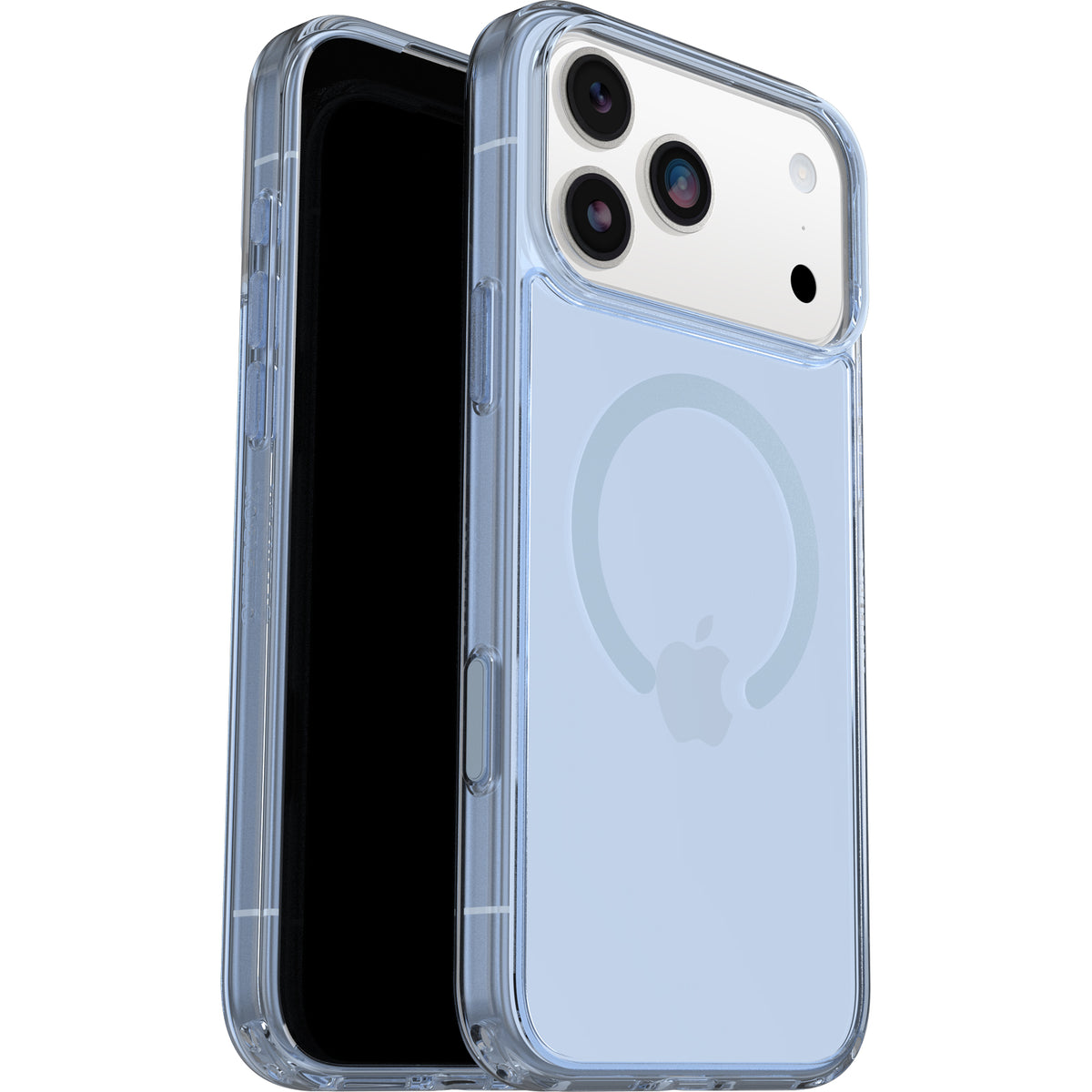 OtterBox Symmetry Clear Apple iPhone 17 Pro Max Silver Blue