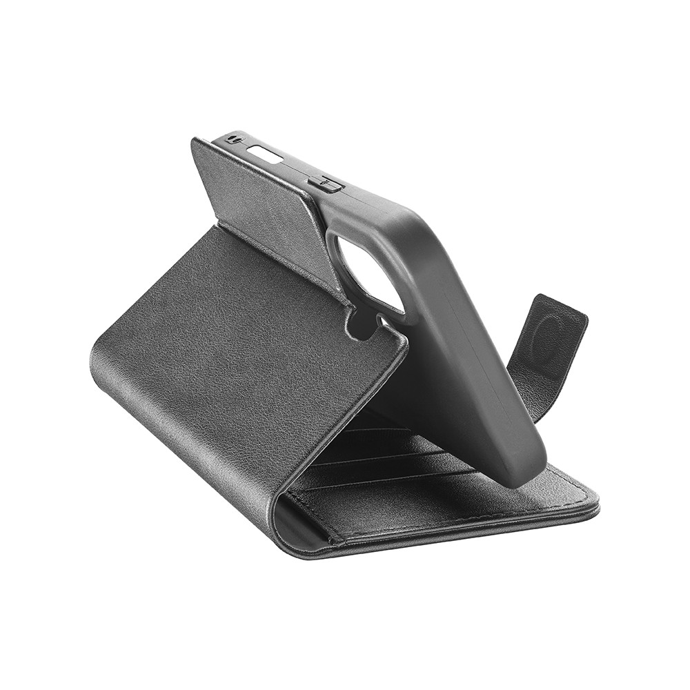 Cellularline Book Agenda Case for iPhone 17 Black