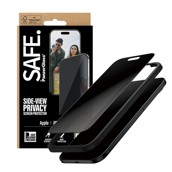 SAFE Privacy Glass for iPhone Air UWF w/Aligner